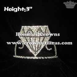 Small Rhinestone Diamonds Pageant Crowns