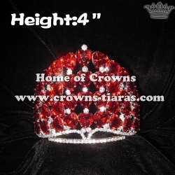 Red Heart Diamonds Pageant Queen Crowns