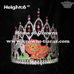 6inch Jungles Forests With Animals Pageant Crowns