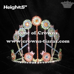 Custom Crystal Rhinestone Lollipops Crowns