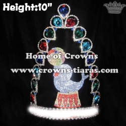 Custom Circus Dolphin Pageant Crowns