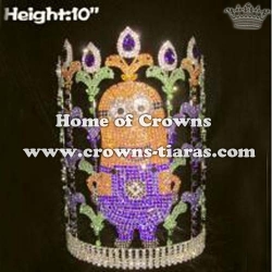 10in Height Pageant Minions Crowns Stock Crowns