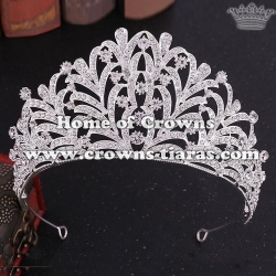 Wholesale Unique Red Diamond Wedding Tiaras