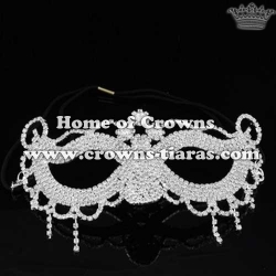 Wholesale Rhinestone Fancy Ball Queen Mask