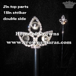 Big Diamond Crystal Scepter