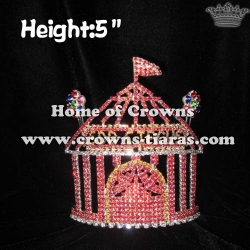 Wholesale Custom Crystal Circus Tent Pageant Crowns