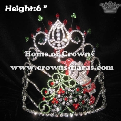 6in Height Christmas Tree Shaped Pageant Crowns