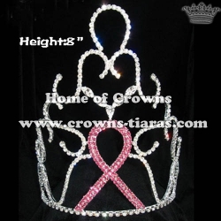 8inch Crystal Pageant Ribbon Crowns