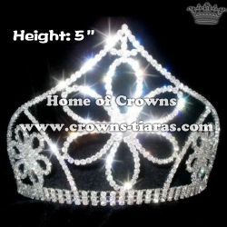 Big Flower 5inch Height Crowns