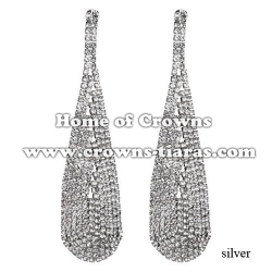 Rhinestone Fashion Pendant Earrings