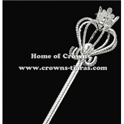 Rhinestone Costume Scepter