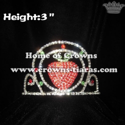 Mini Crystal Strawberry Pageant Crowns