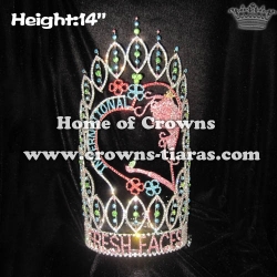 14in Height Custom Fresh Faces Pageant Crowns