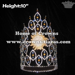 10in Height Crystal Sun Shaped Summer Crowns
