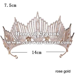 Wholesale Crystal Shell Queen Crowns