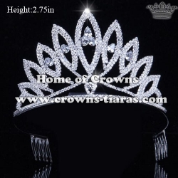 Unique Crystal National Pageant Queen Tiaras