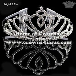 Heart Shaped Wholesale Rhinestone Princess Crown