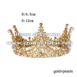 Full Round Bridal Crowns With Big Diamonds
