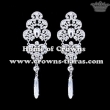 Alloy Crystal Wedding Party Earrings