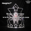 7inch Snowman Crystal Christmas Pageant Crowns