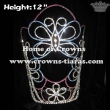 12inch Butterfly Crystal Pageant Crowns