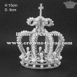 Crystal Full Round Crowns With Pearl Diamonds