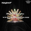 Crystal Turkey Christmas Pageant Crowns
