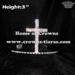 Crystal Cross Shaped Crowns Tiaras