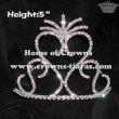 Big Heart Shaped Lovely Rhinestone Crowns