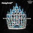 8inch Height Blue Diamond Pageant Crowns