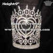 Wholesale Crystal Heart Shaped Pageant Crowns