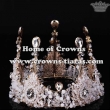 Wholesale Full Round Queen Crowns With Diamonds