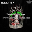 10in Height Customed Hollywood Movie Star Queen Crowns