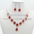 Wholesale Crystal Rhinestone Necklace Set