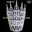 12inch height AB Clear Crystal Big Pageant Crowns