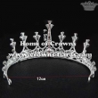 Crystal Wedding Tiaras With Tear Drop Diamond