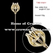 Rhinestone Tulip Pageant Scepter