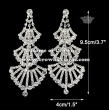 Unique Crystal Rhinestone Bridal Earrings