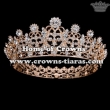 Full Round Crystal Pageant Princess Crowns