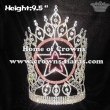 Crystal Star Shaped Custom Queen Pageant Crowns