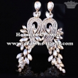 Large Long Crystal Diamond Fashion Earrings