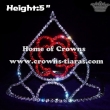 Crystal Red Rose Valentines Crowns