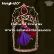 10inch Anna Frozen Crystal Queen  Crowns