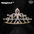 2inch Gold Rhinestone Tiaras