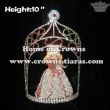 10in Height Crystal Pageant Queen Crowns