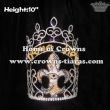 Wholesale 10in Height Custom Fleur De Lis Pageant Crowns