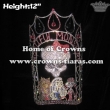 Wholesale Custom Crystal Monster Pageant Crowns