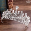 Fashion Crystal Wedding Tiaras With Pearls