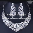Fashion Crystal Big Diamonds Necklace Set