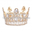 Wholesale Crystal Diamond Full Round Princess Crowns